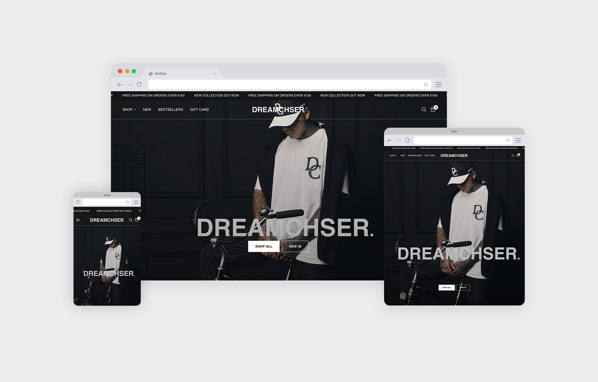 DREAMCHSER website